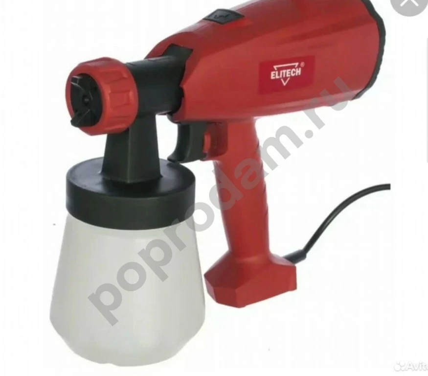 Краскопульт электрический elitech модель кэ 350 П