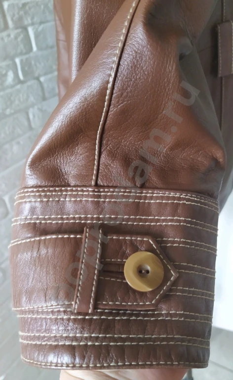 Кожаная женская куртка 50 Италия