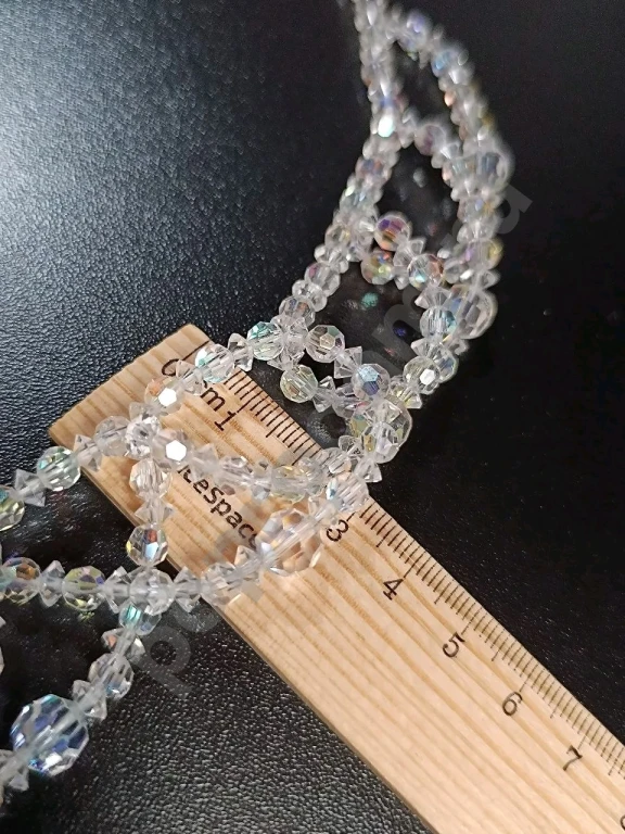 Колье. Винтаж. Стекло АБ. Родная сборка!