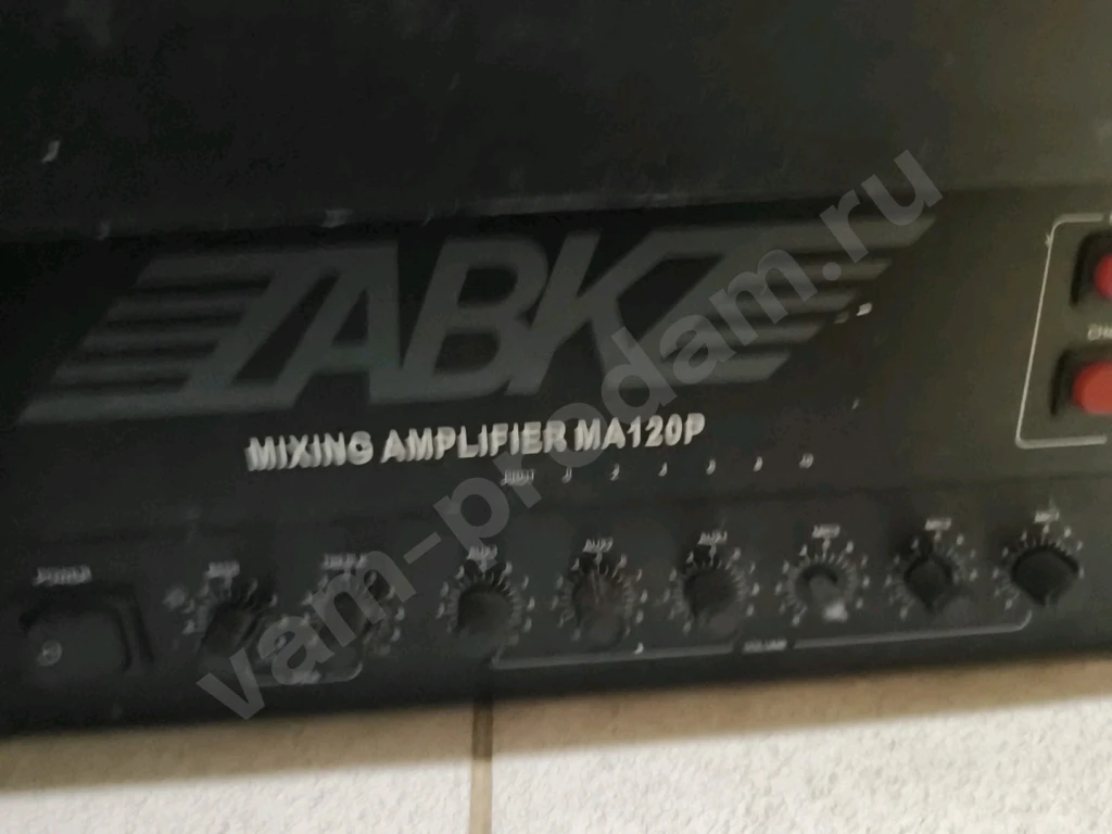 Аbk MA-120Р микшер-усилитель трансляционный