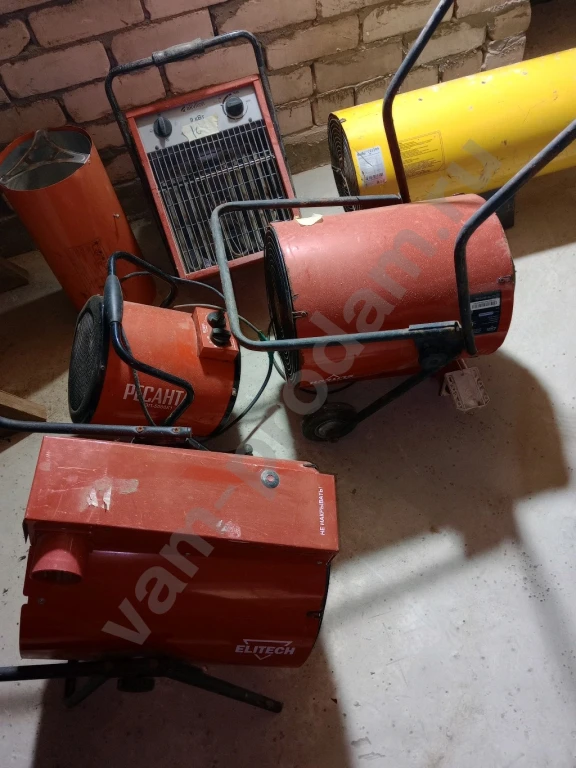 Пушки тепловые электрические