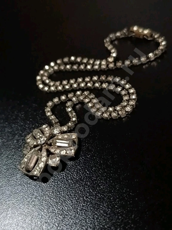 Колье. Чехия. Jablonex. Винтаж. Стекло.