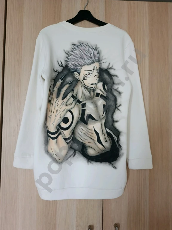 Кастомный свитшот «Магическая битва»