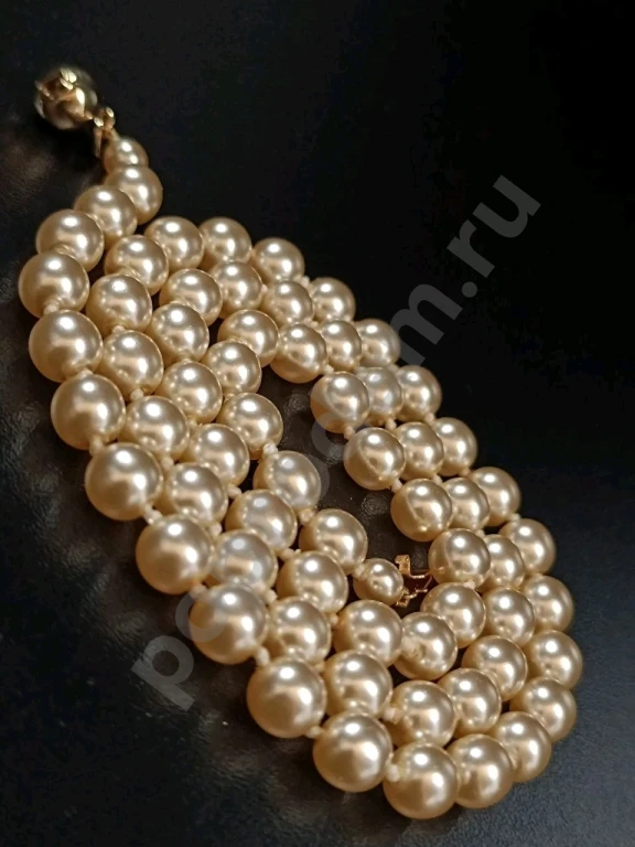 Бусы. Винтаж. Маркировка. Стекло.