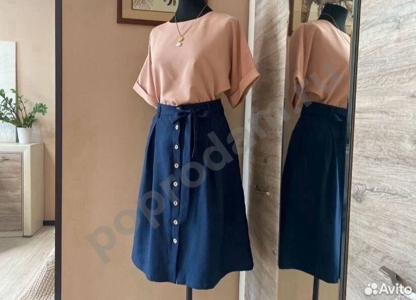 Пудровая розовая блузка 46 кимоно летучая мышь