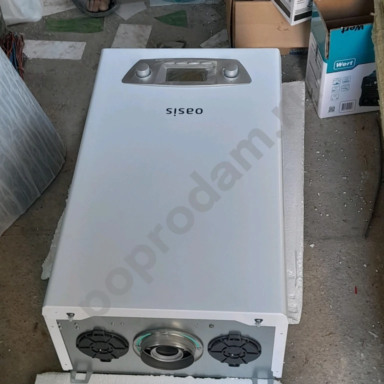 Газовый двухконтурный котел турбированный