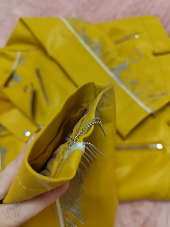 Кожаная куртка новая