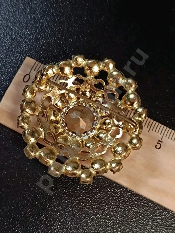 Брошь. Чехия. Jablonex. Винтаж. Стекло.