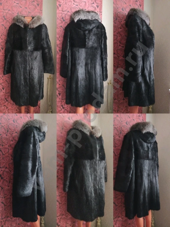Шуба размер 54 натуральный мех