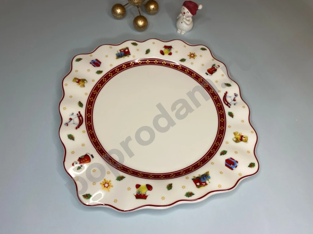 Новогодняя тарелка Lenardi