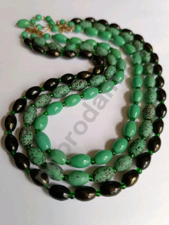 Бусы. Винтаж. Стекло. Родная сборка!