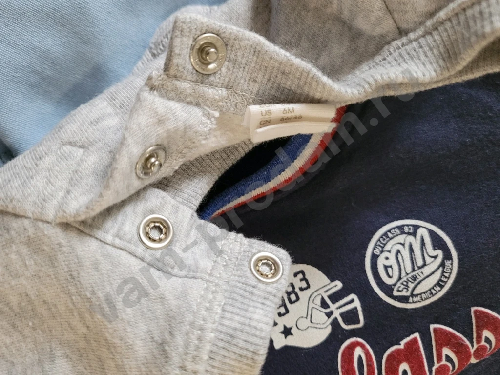 Пакет брендовой одежды для мальчика кофты 68 H&M