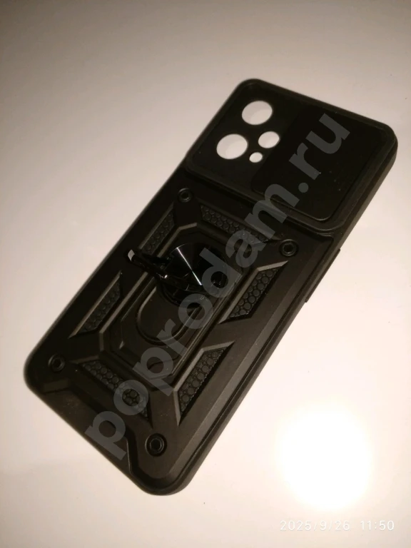 Realme 9 Pro Plus, Realme 9 4 GЧехол противоударный, новый, со шторкой для камер, черный.