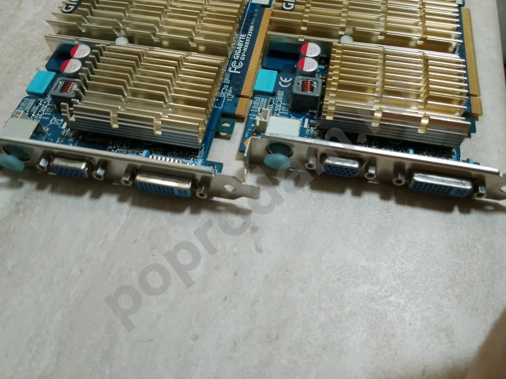 Видеокарты PCI-E разные