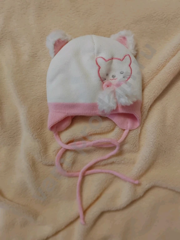 Шапочка зимняя для девочки 36 38