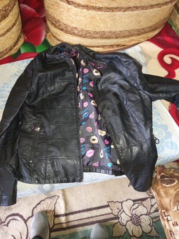 Куртка женская кожаная