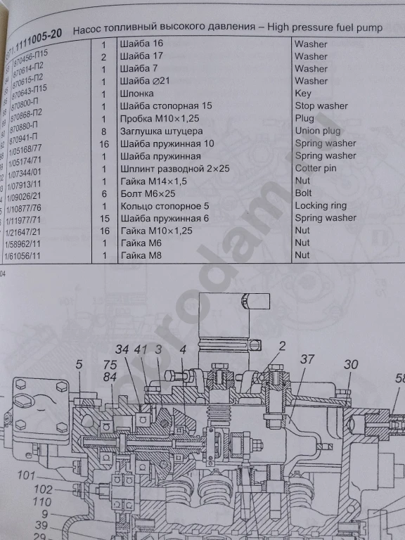 65116 65117 ев2 КАМАЗ каталог сборочных запчастей книги