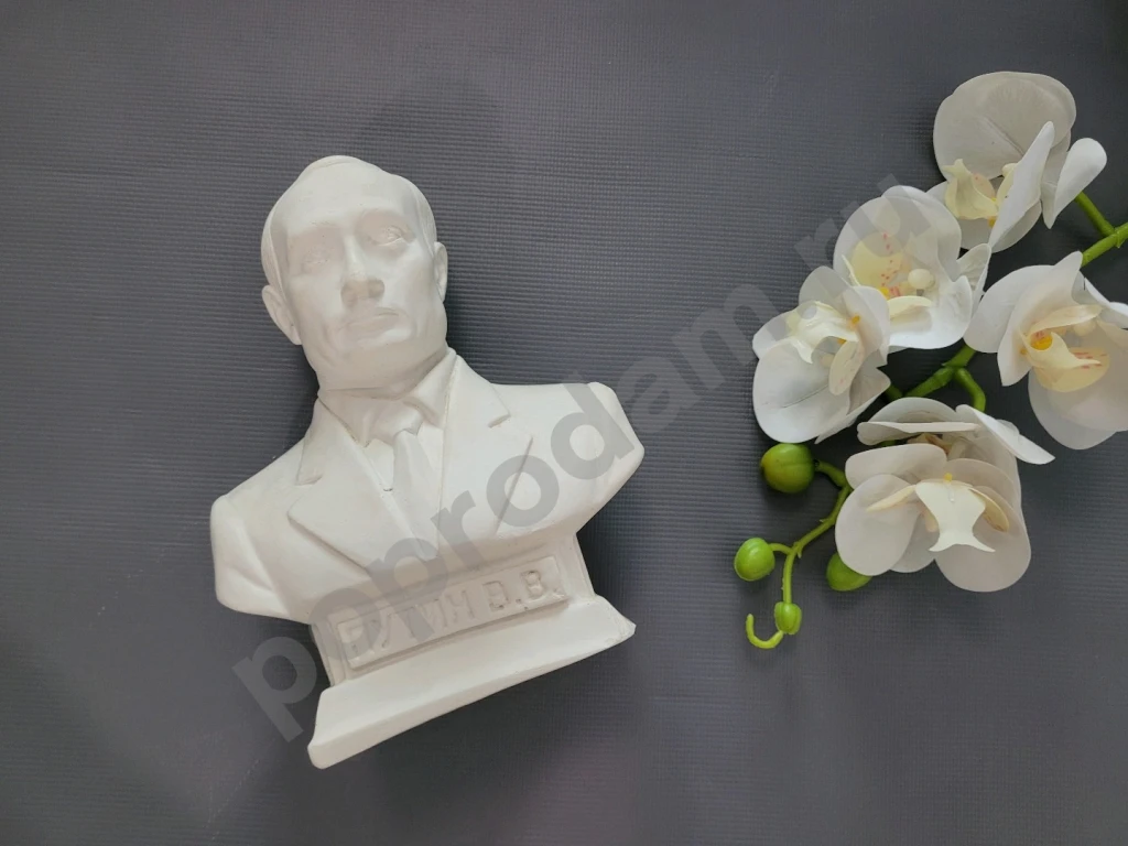 Бюст Путина статуэтка из гипса 18