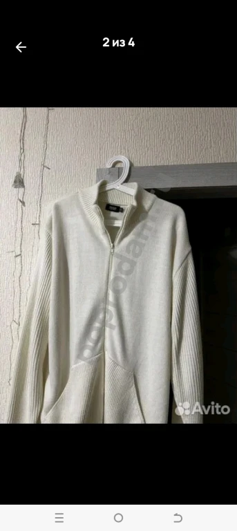 Мужская кофта на молнии Hugo boss