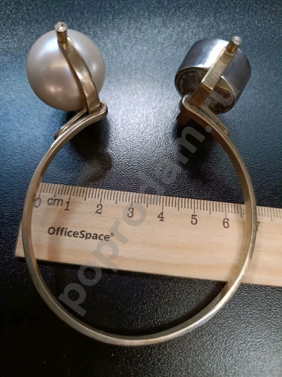 Lanvin. Крупный Браслет. Оригинал. Маркировка. Франция.