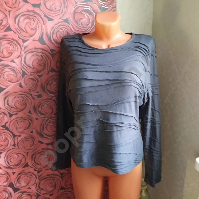 Кофточка женская 50 хлопок Salfiero серая