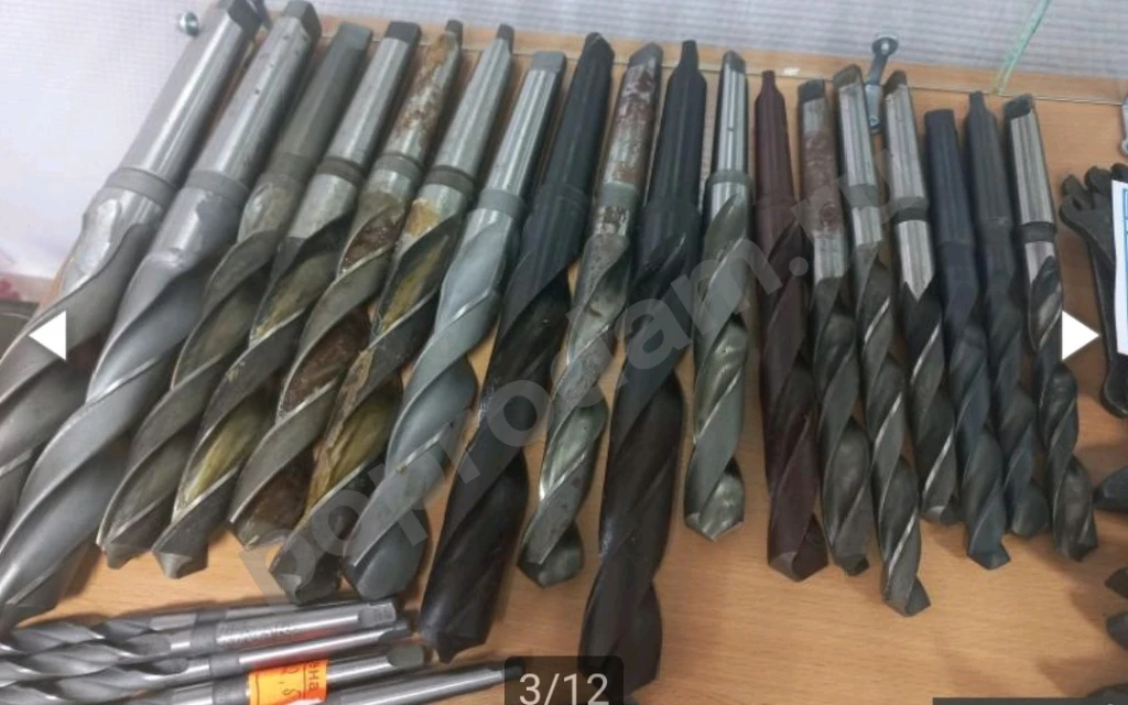 Сверло Новые СССР Качество.  Большие и маленькие размеры до 70 диаметра.Конусные