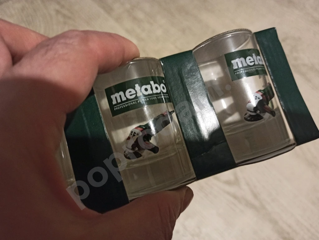 Рюмки Metabo.