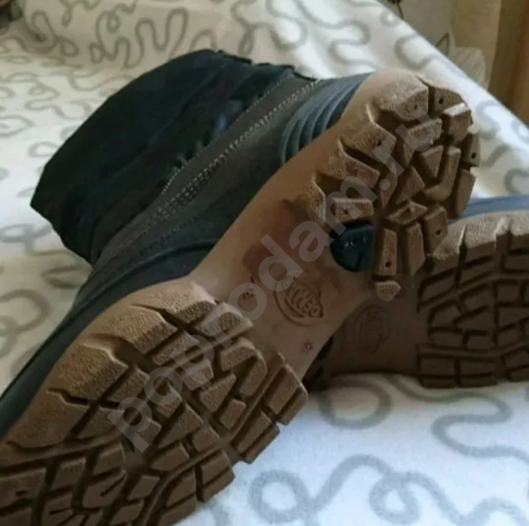 Новые мужские зимние теплые резиновые сапоги