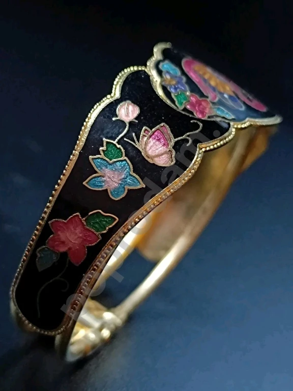 Браслет. Клуазоне. Винтаж.