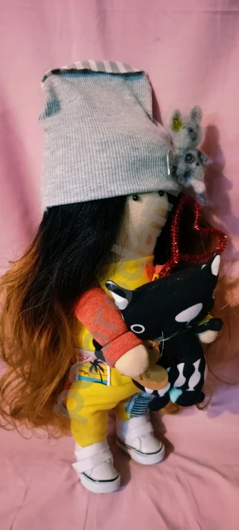 Кукла текстильная,интерьерная