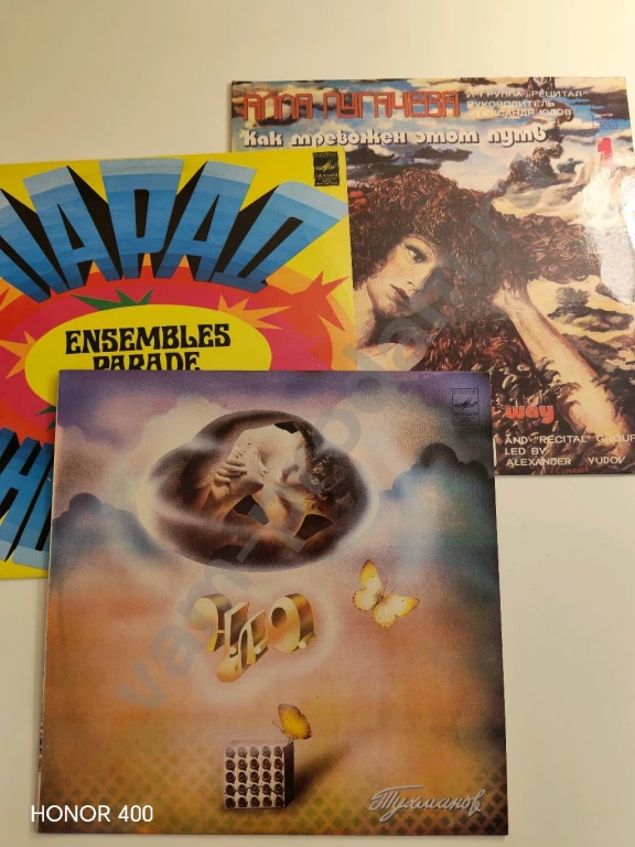 Виниловые пластинки 70-80 гг