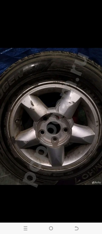 Резина на дисках  R15/205/70 96T