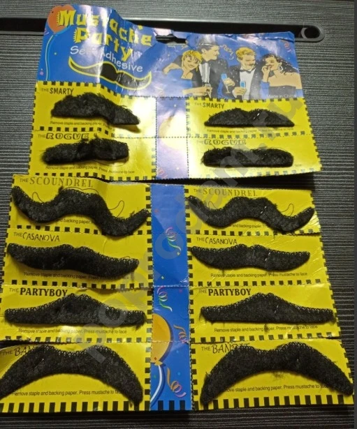 Накладные усы новые