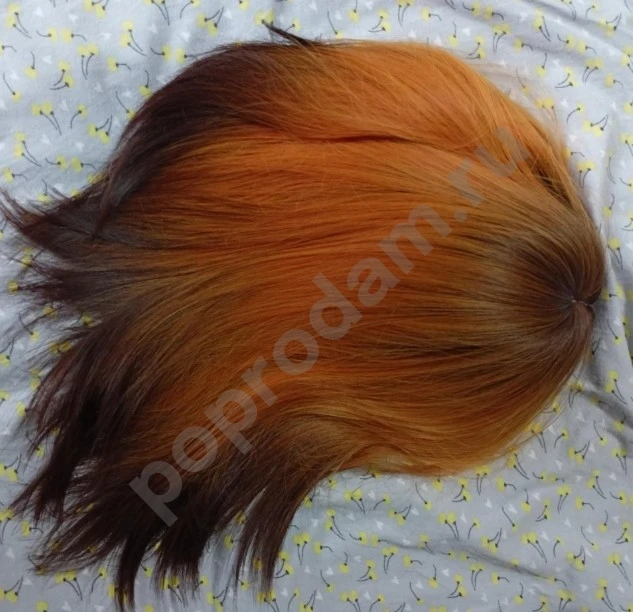 Парик оранжевый новый