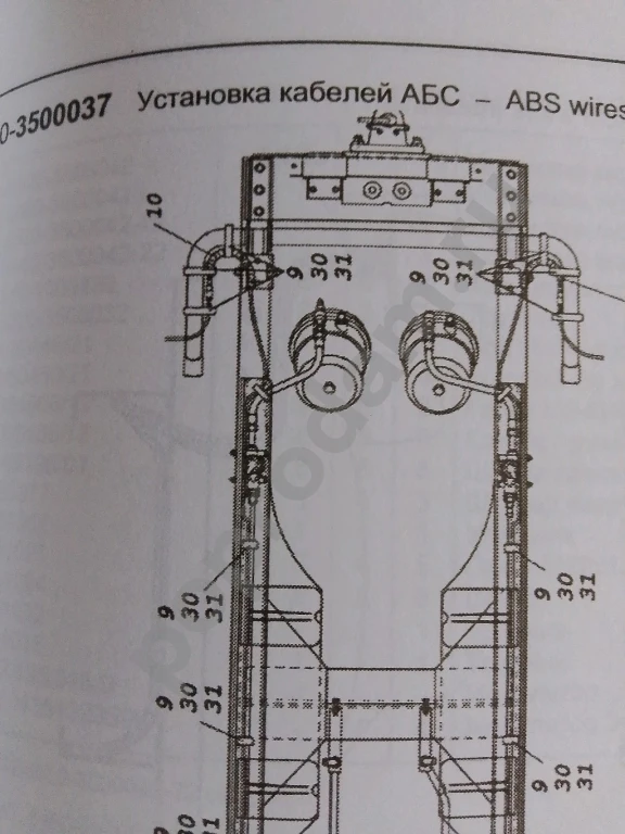 6522 евро 2 КАМАЗ каталог сборочных запчастей для ремонта и эксплуатации автомобиля книги