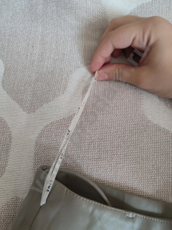 Шорты из искусственной кожи с ремнем Lime