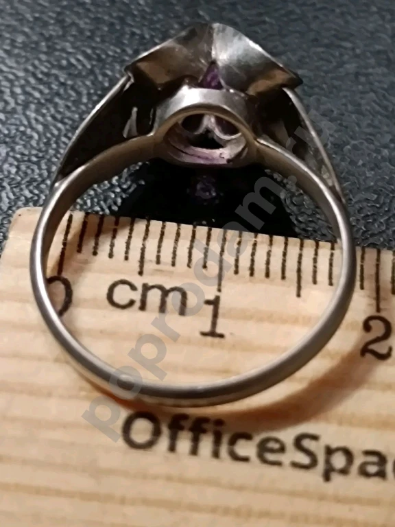 Кольцо. Винтаж. Размер 17,5.