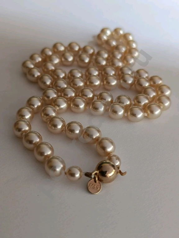 Бусы. Винтаж. Маркировка. Стекло.