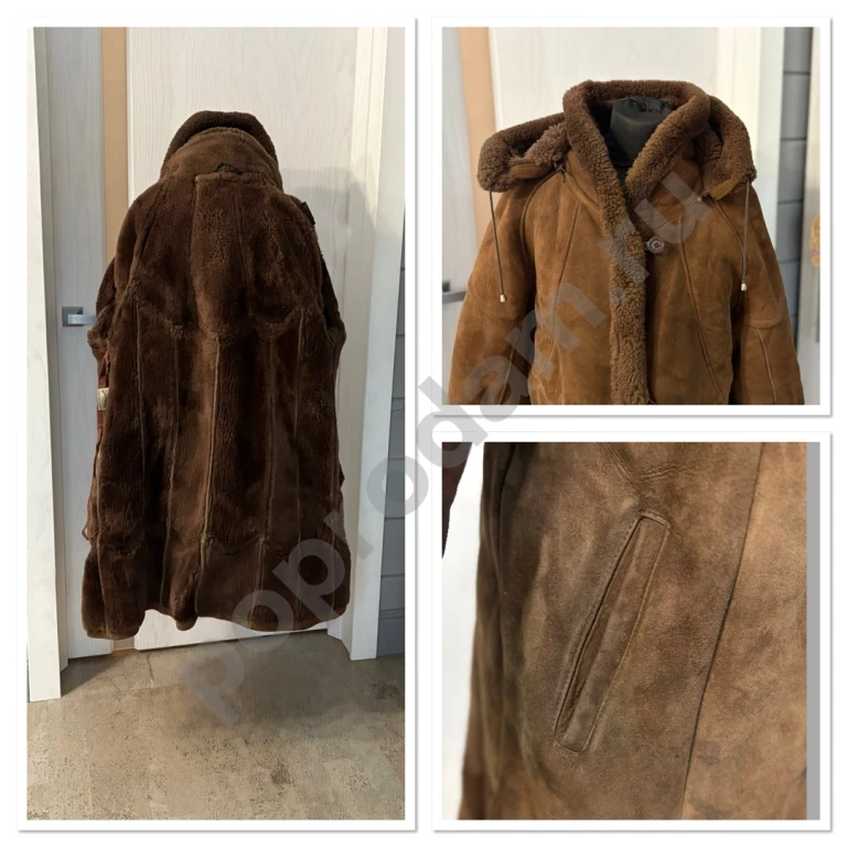 Дубленка женская длинная