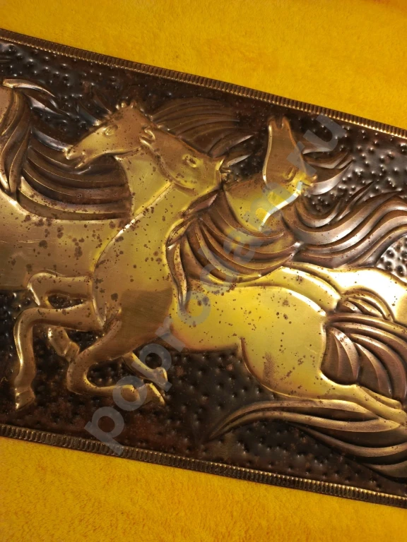 Чеканка СССР картина.Редкость. Доставка