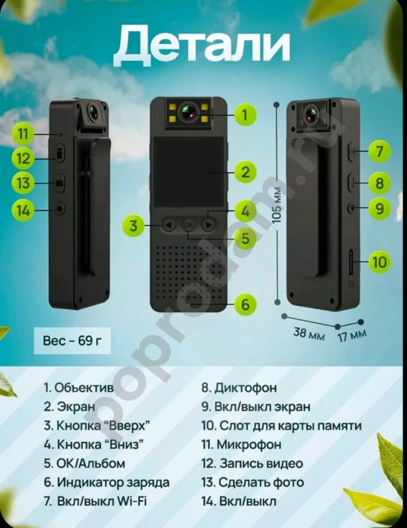 Мини камера ( Новая )