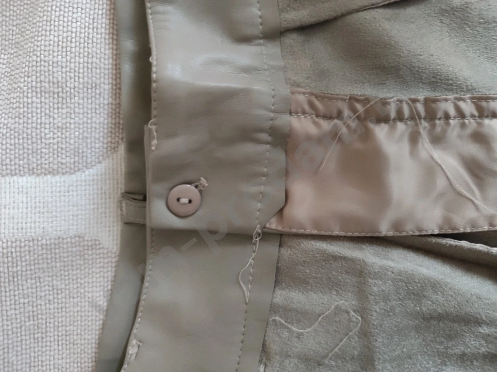 Шорты из искусственной кожи с ремнем Lime