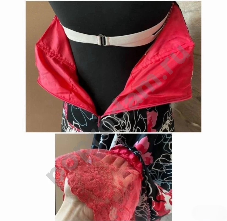 Платье без бретелей с жакетом 48