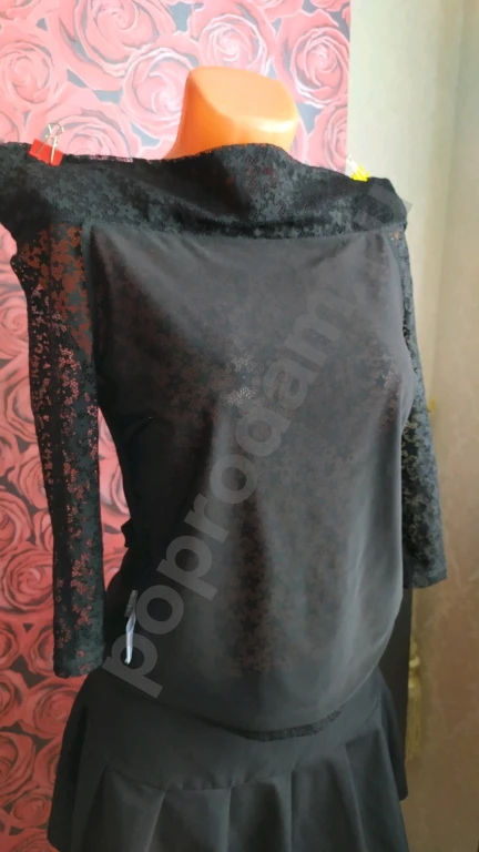 Кофточка гипюравая Vero Moda, чёрного цвета, размер M.