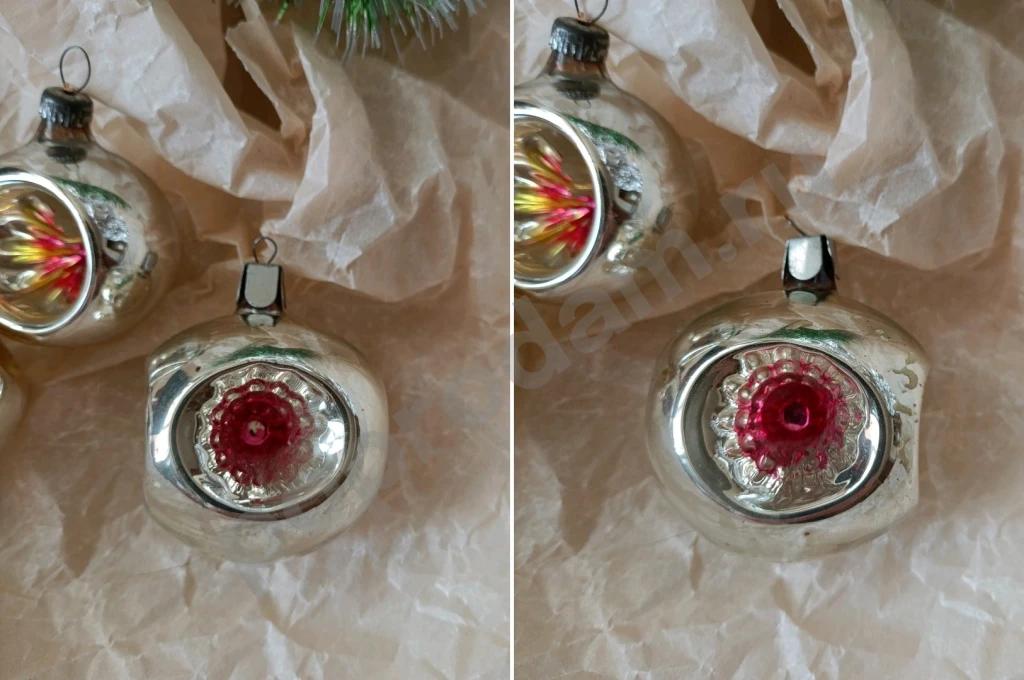 Ёлочные игрушки СССР