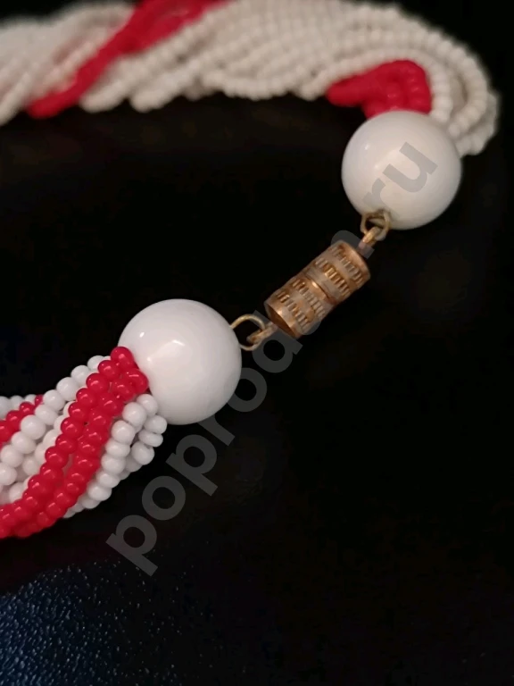 Бусы. Чехия. Jablonex. Винтаж. Стекло.