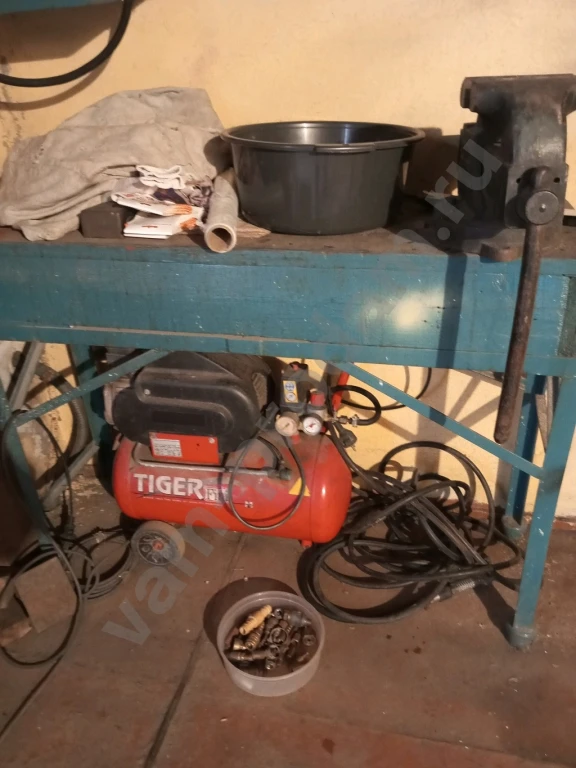 Воздушный компрессор масляный.TIGER Fini MK