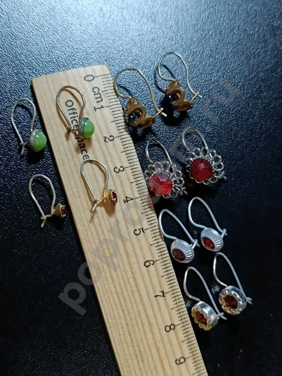 Лот. Серьги СССР. Винтаж. Цена за все!