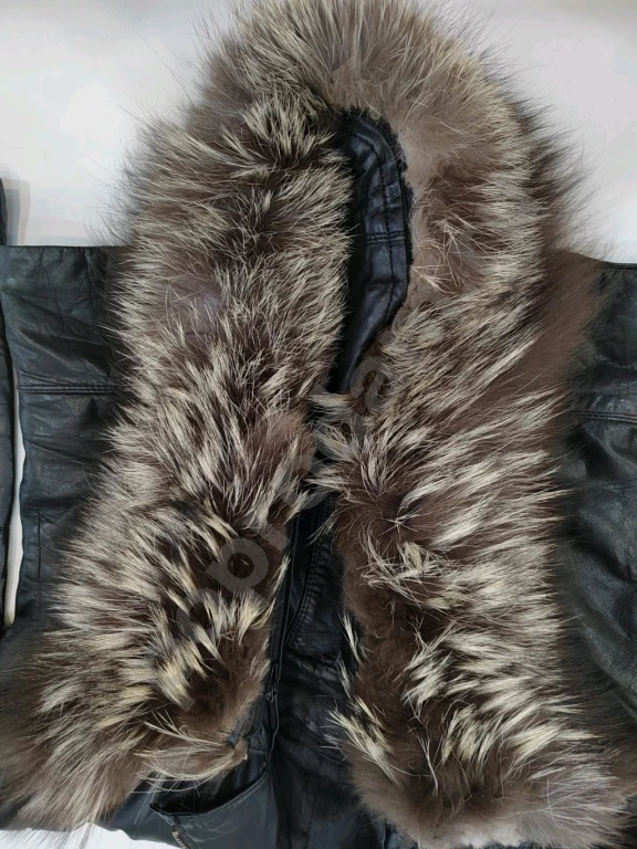 Куртка кожаная демисезонная