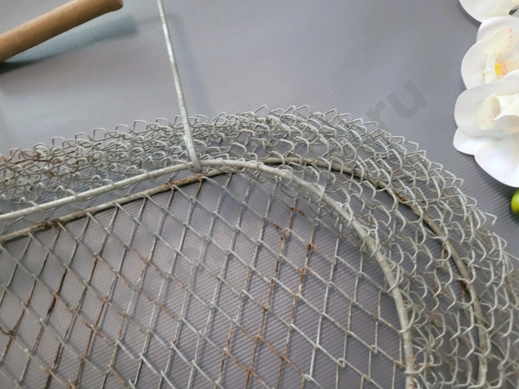 Большая сетка для яиц овощей / садок для рыбы СССР